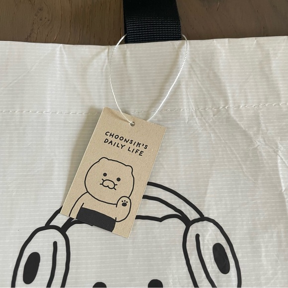🇰🇷 KAKAO FRIENDS Choonsik’s Daily Life Reusable Bag 🇰🇷 춘식 카카오프렌스 - Picture 2 of 11